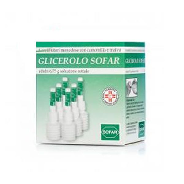 GLICEROLO SOFAR*6CONT 6,75G - Farmacia-flash.it