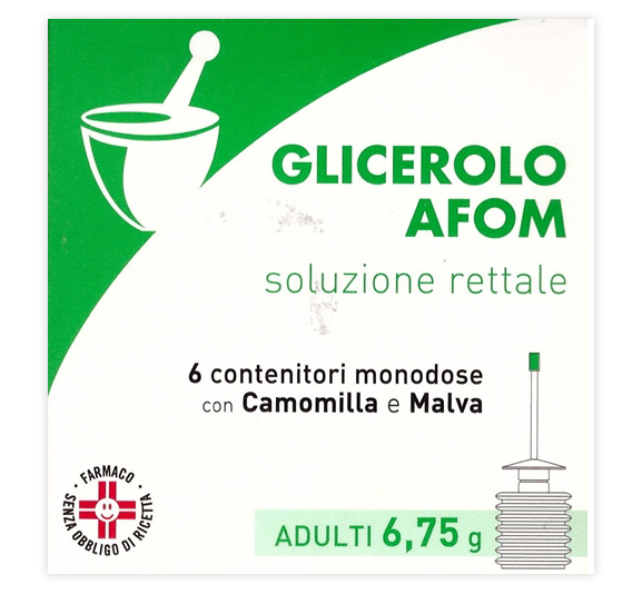 GLICEROLO AFOM*AD 6CONT 6,75G - Farmacia-flash.it