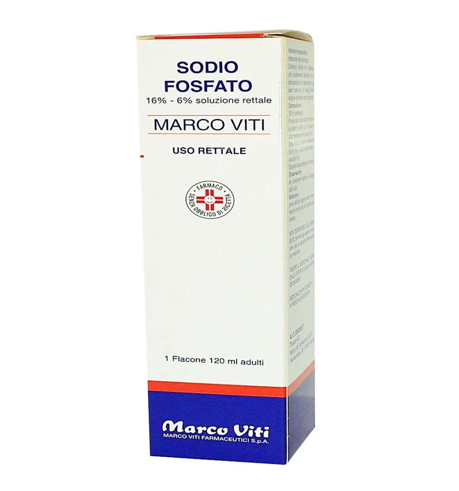 SODIO FOSFATO MV*RETT 120ML - Farmacia-flash.it