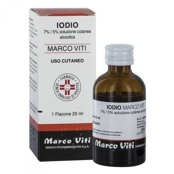 IODIO SOL ALCO I MV*25ML - Farmacia-flash.it