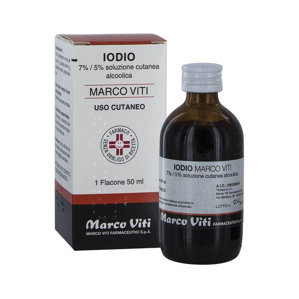 IODIO SOL ALCO I MV*50ML - Farmacia-flash.it