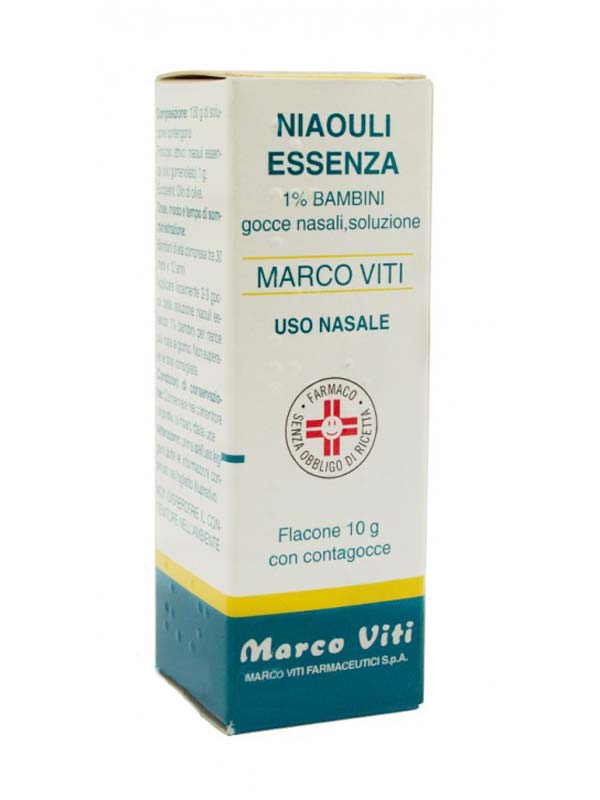 NIAOULI ESSENZA MV*1% GTT 10G - Farmacia-flash.it