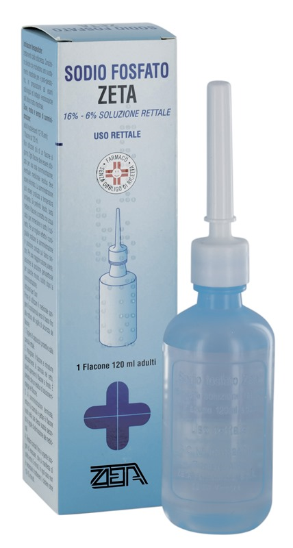 SODIO FOSFATO ZETA*RETT 120ML - Farmacia-flash.it