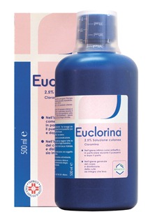 EUCLORINA 2,5%*1FL 500ML - Farmacia-flash.it