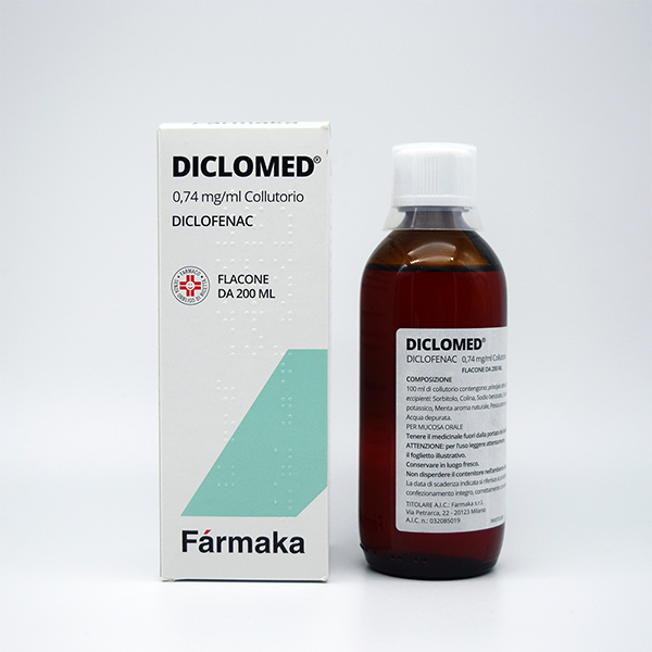 DICLOMED*COLLUT 1FL 200ML - Farmacia-flash.it
