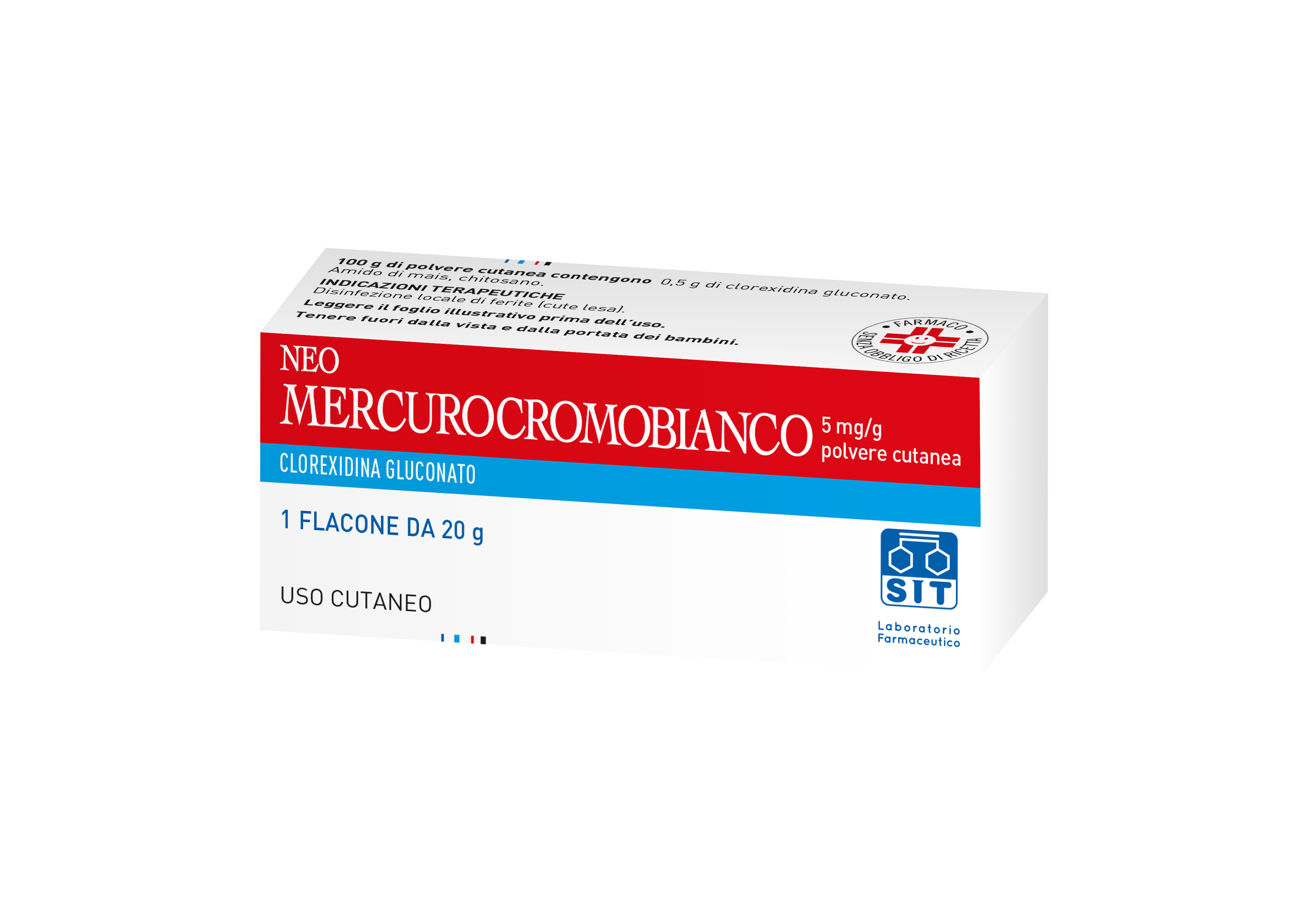 NEOMERCUROCROMO BIANCO*POLV20G - Farmacia-flash.it