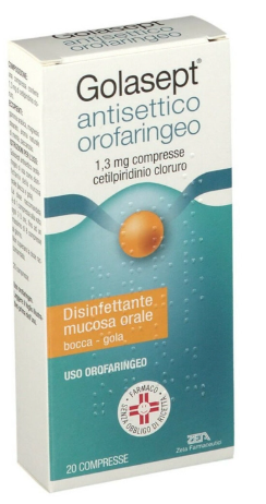 GOLASEPT ANT ORO*20CPR 1,3MG - Farmacia-flash.it