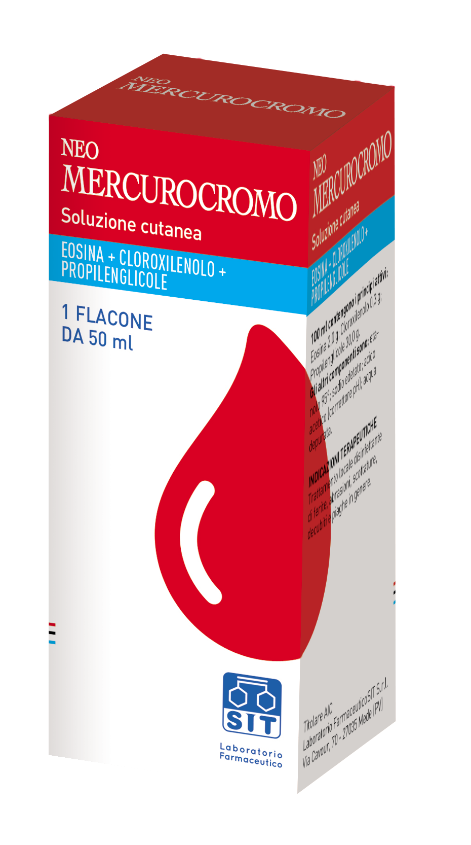 NEOMERCUROCROMO*SOLUZ FL 50ML - Farmacia-flash.it