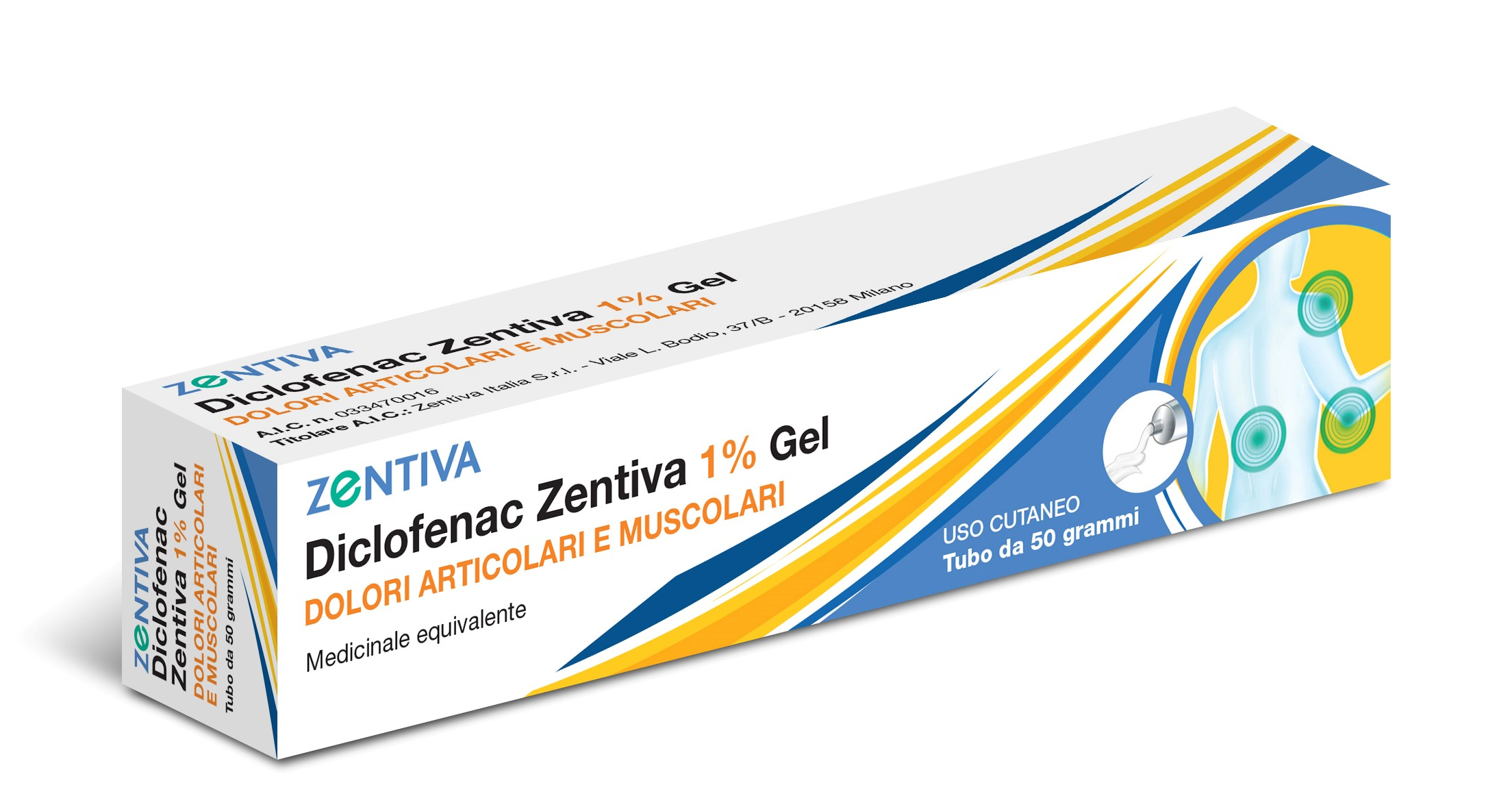 DICLOFENAC ZENTIVA*GEL 50G 1% - Farmacia-flash.it