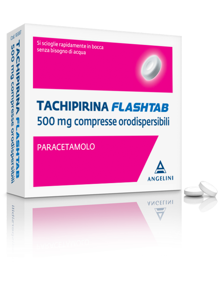 TACHIPIRINA FLASHTAB*16CPR 500 - Farmacia-flash.it