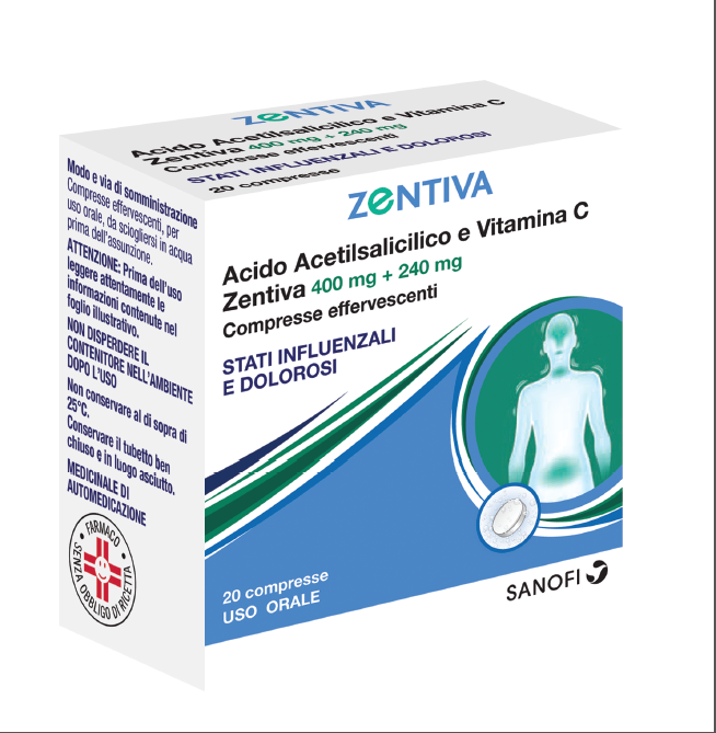 ACIDO ACETILS VIT C ZEN*20CPR - Farmacia-flash.it