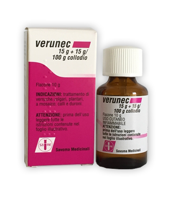VERUNEC*FL 15G+15G/100G COLLOD - Farmacia-flash.it