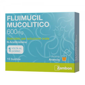 FLUIMUCIL MUCOL*OS 10BUST600MG - Farmacia-flash.it