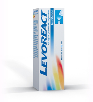 LEVOREACT*SPRAY NAS 10ML 0,5MG - Farmacia-flash.it