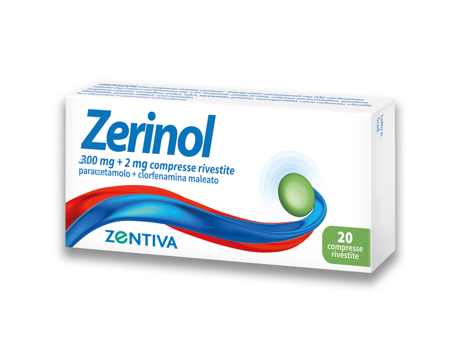 ZERINOL*20CPR RIV 300MG+2MG - Farmacia-flash.it
