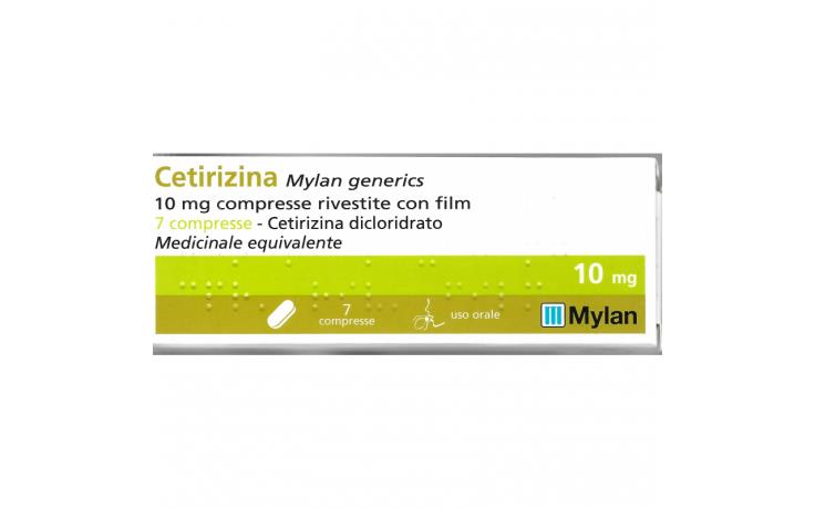CETIRIZINA MY*7CPR RIV 10MG - Farmacia-flash.it