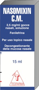 NASOMIXIN CM*GTT 15ML 2,5MG/ML - Farmacia-flash.it