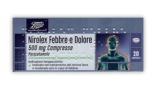NIROLEX FEBBRE DOL*20CPR 500MG - Farmacia-flash.it