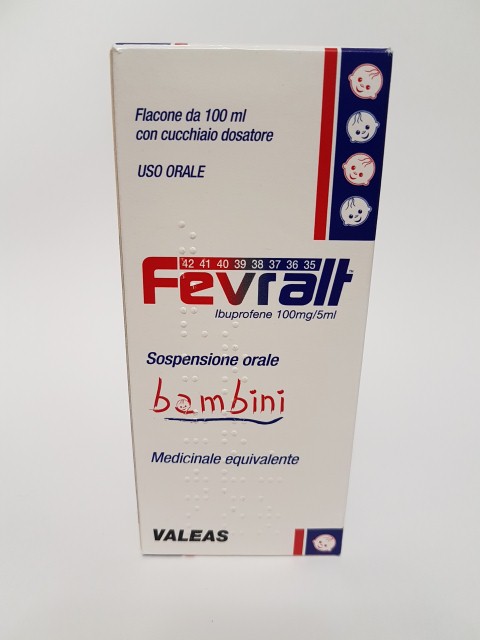 FEVRALT*BB OS SOSP 100MG/5ML - Farmacia-flash.it