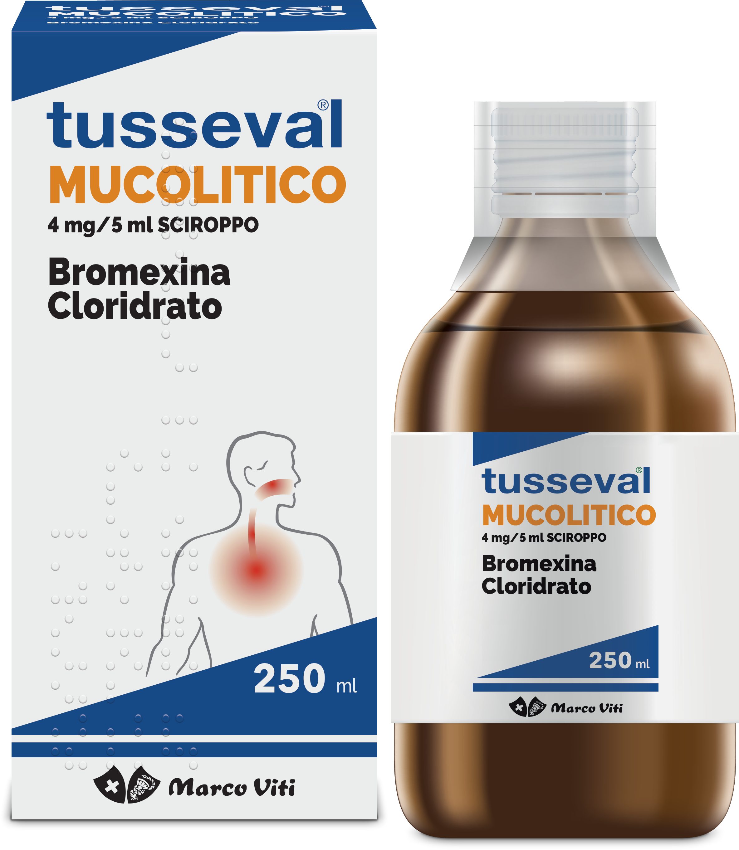 TUSSEVAL MUCOLITICO*SCIR 250ML - Farmacia-flash.it