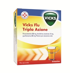 VICKS FLU TRIPLA A*OS 10BUST - Farmacia-flash.it