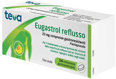EUGASTROL REFLUSSO*14CPR 20MG - Farmacia-flash.it