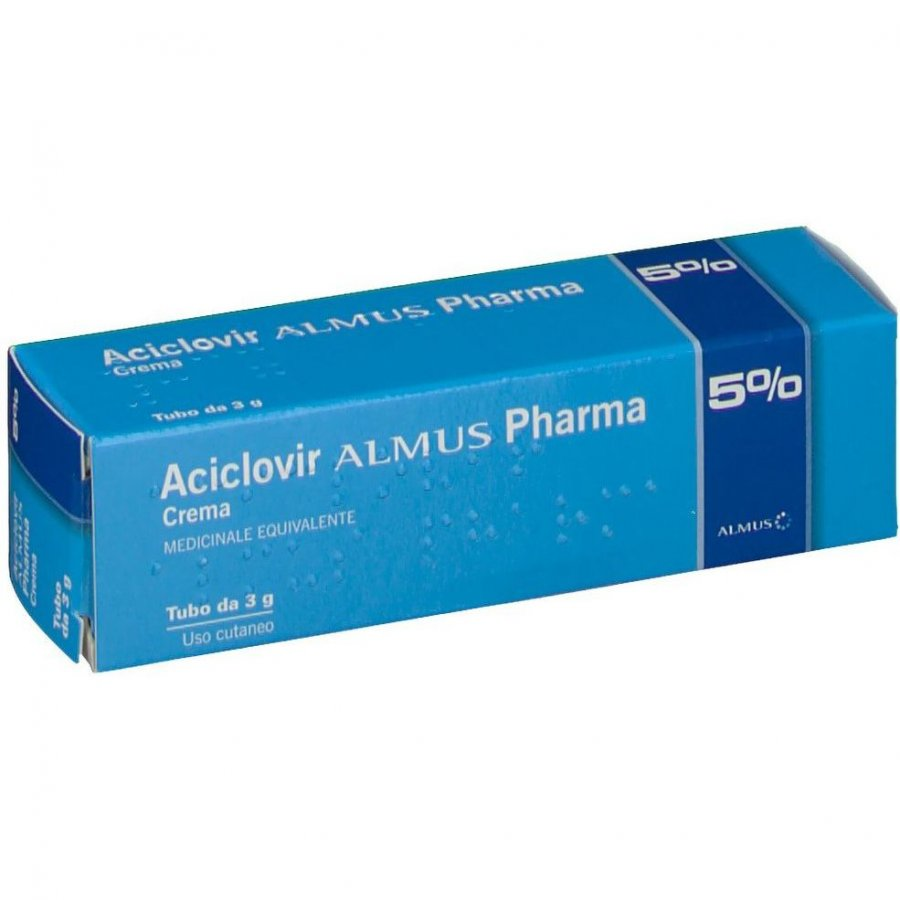 ACICLOVIR ALM*CREMA 3G 5% - Farmacia-flash.it