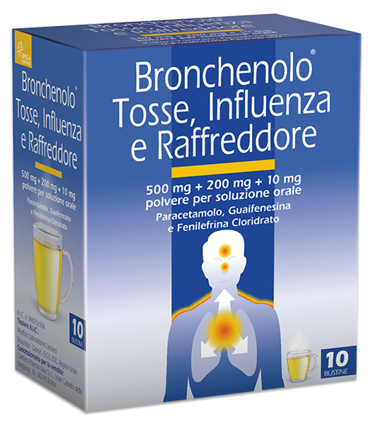 BRONCHENOLO TOSS INFL RAF*10BS - Farmacia-flash.it
