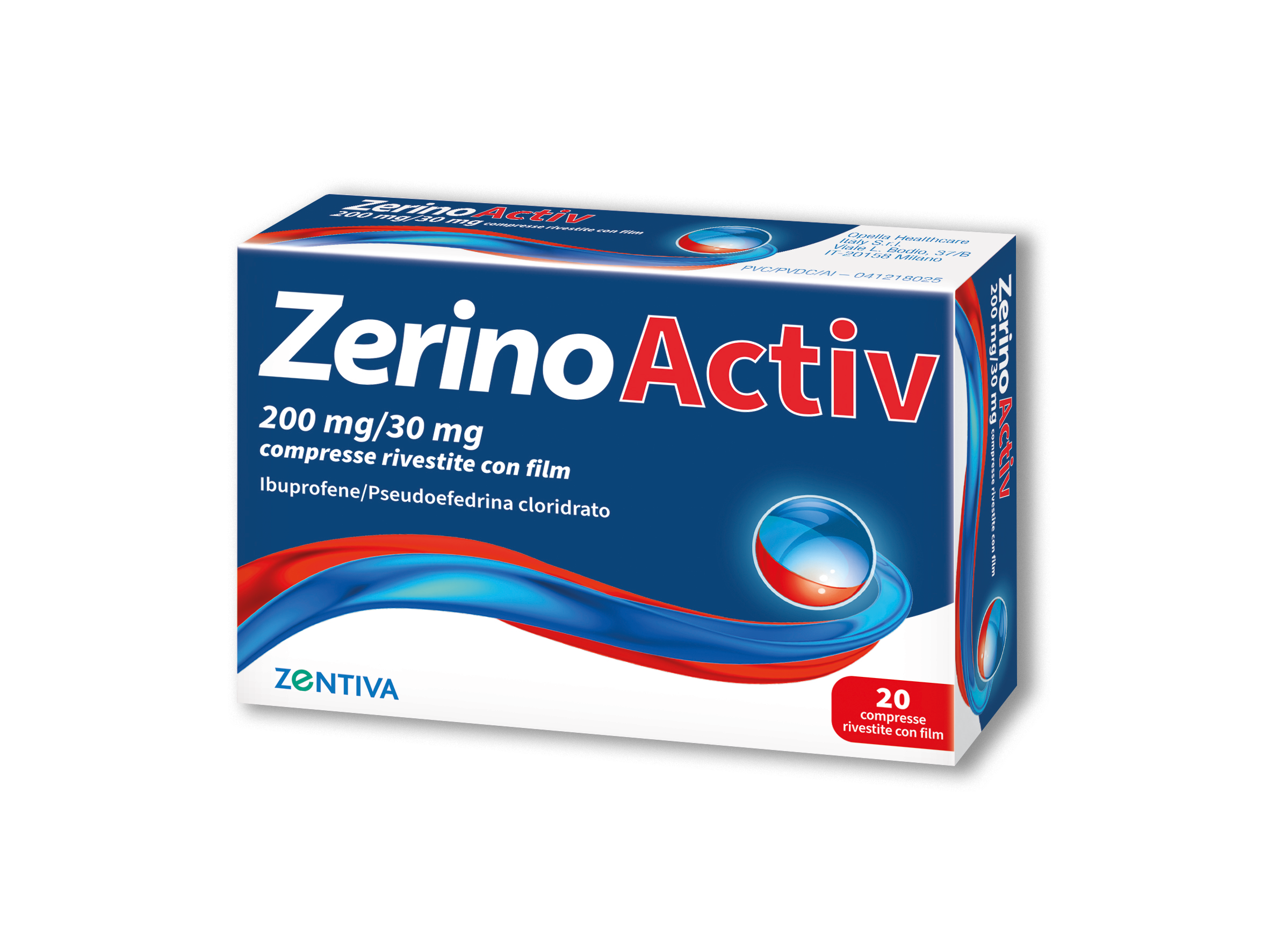 ZERINOACTIV*20CPR 200MG+30MG - Farmacia-flash.it