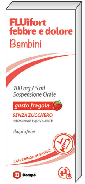 FLUIFORT FEBBRE DOL*BB150ML FR - Farmacia-flash.it
