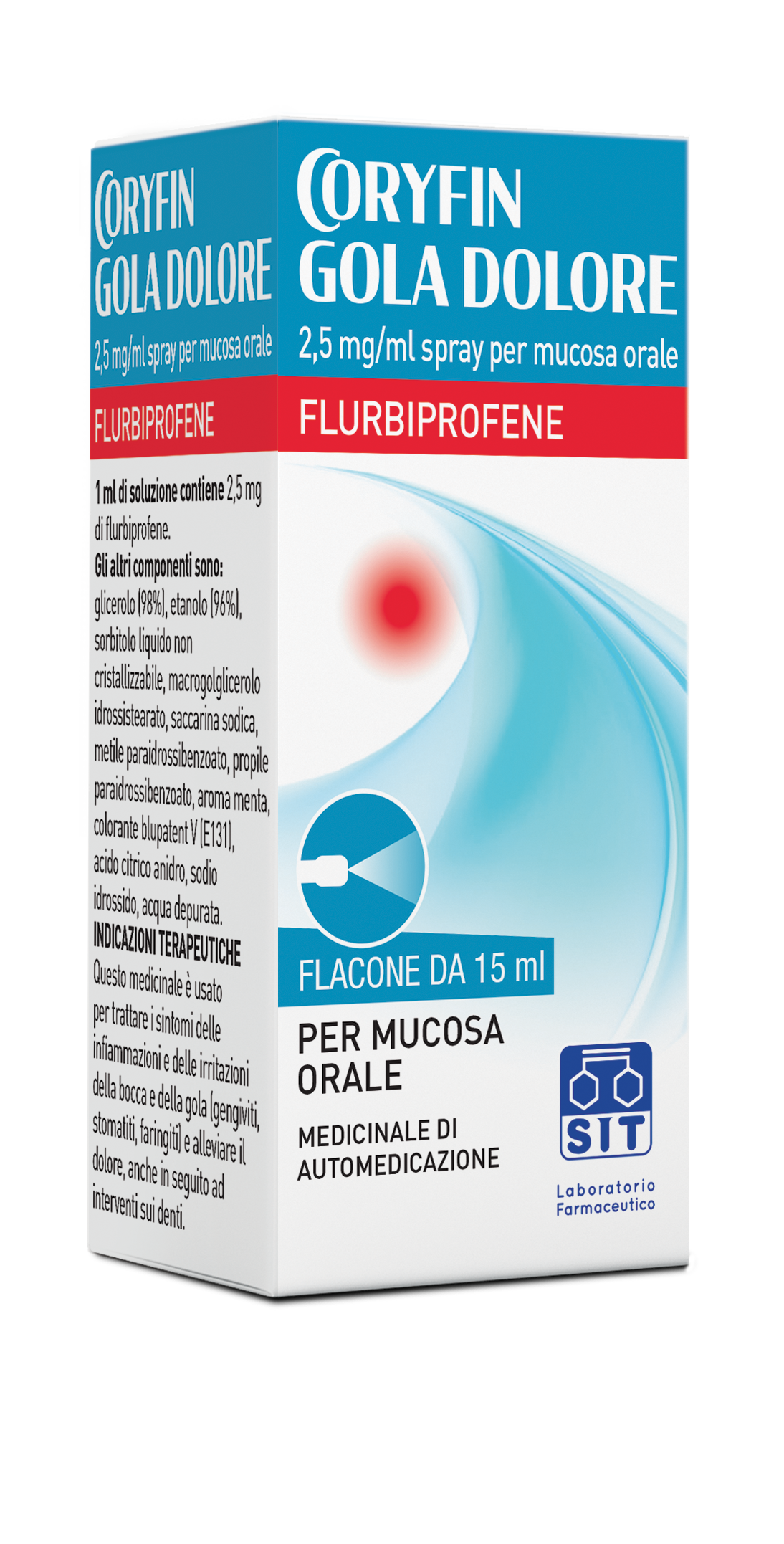 CORYFIN GOLA DOLORE*SPRAY 15ML - Farmacia-flash.it