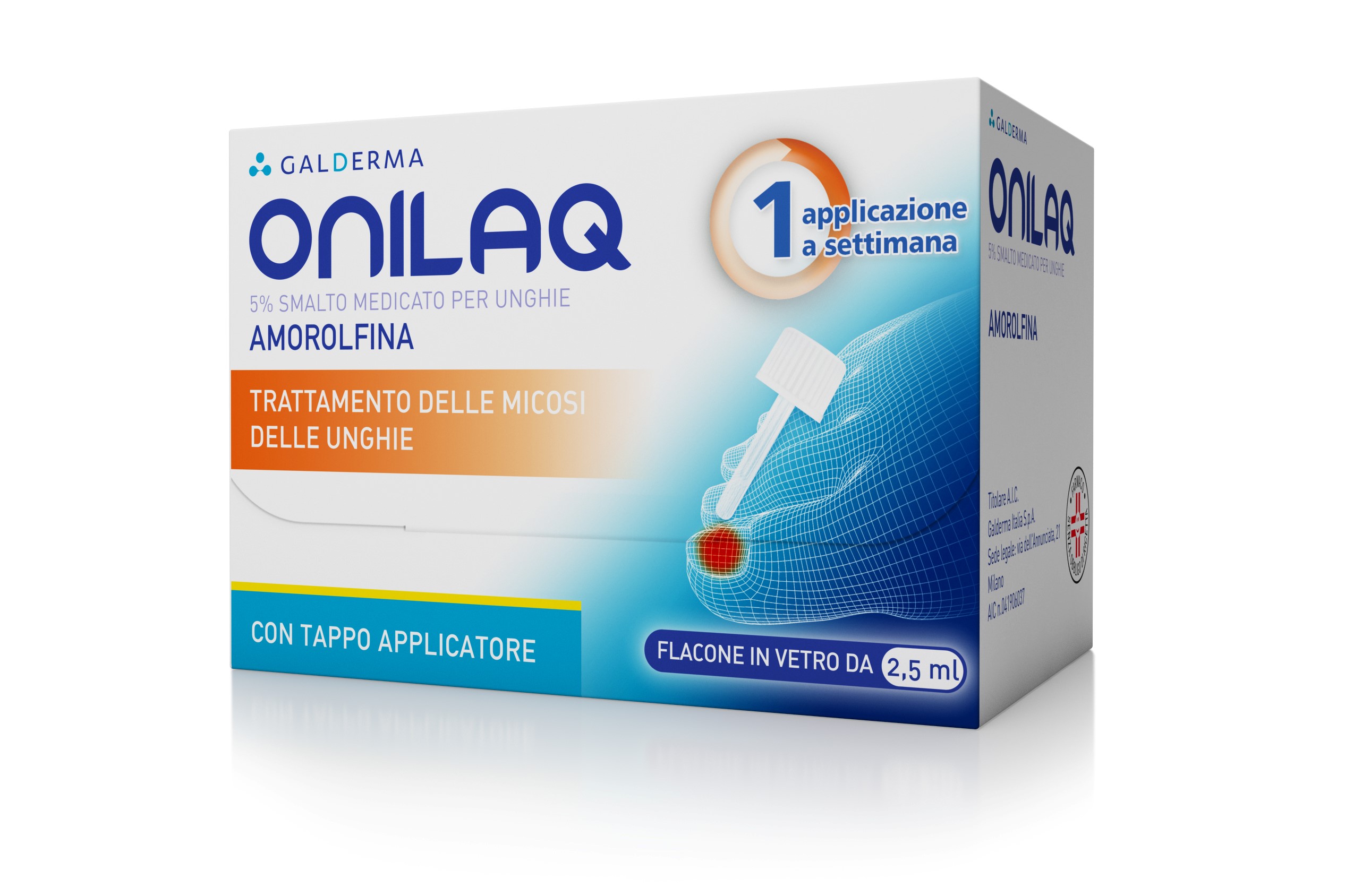 ONILAQ*SMALTO UNGHIE 2,5ML+TAP - Farmacia-flash.it
