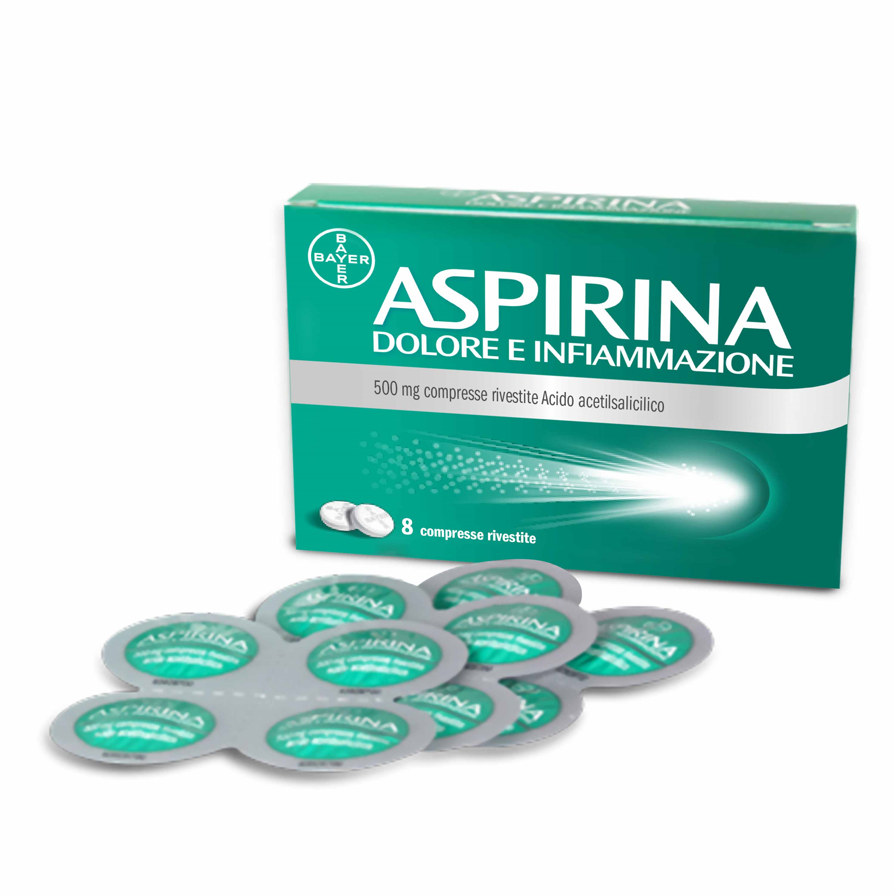 ASPIRINA DOLORE INF*8CPR 500MG - Farmacia-flash.it
