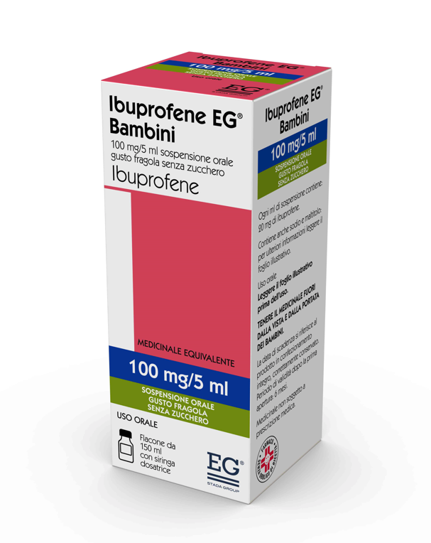 IBUPROFENE EG*FL 150ML FRAGOLA - Farmacia-flash.it