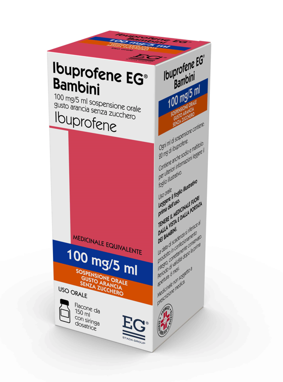 IBUPROFENE EG*FL 150ML ARANCIA - Farmacia-flash.it