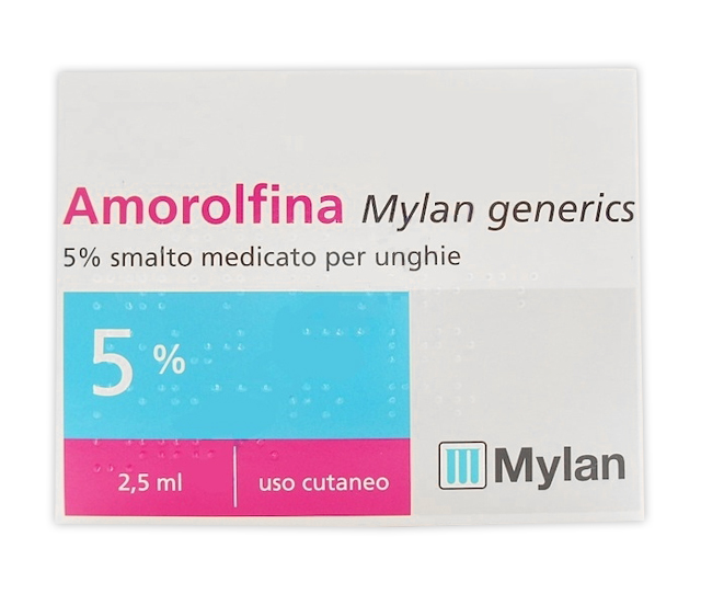 AMOROLFINA MY*SMALTO 2,5ML 5% - Farmacia-flash.it