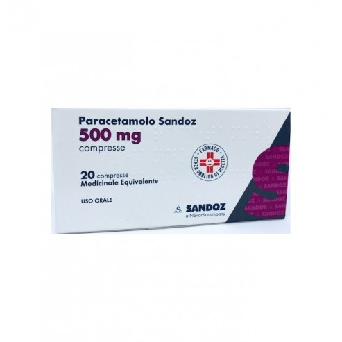 PARACETAMOLO SAND*20CPR 500MG - Farmacia-flash.it