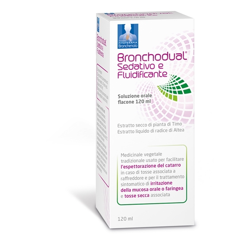 BRONCHODUAL SEDATIVO FLU*120ML - Farmacia-flash.it