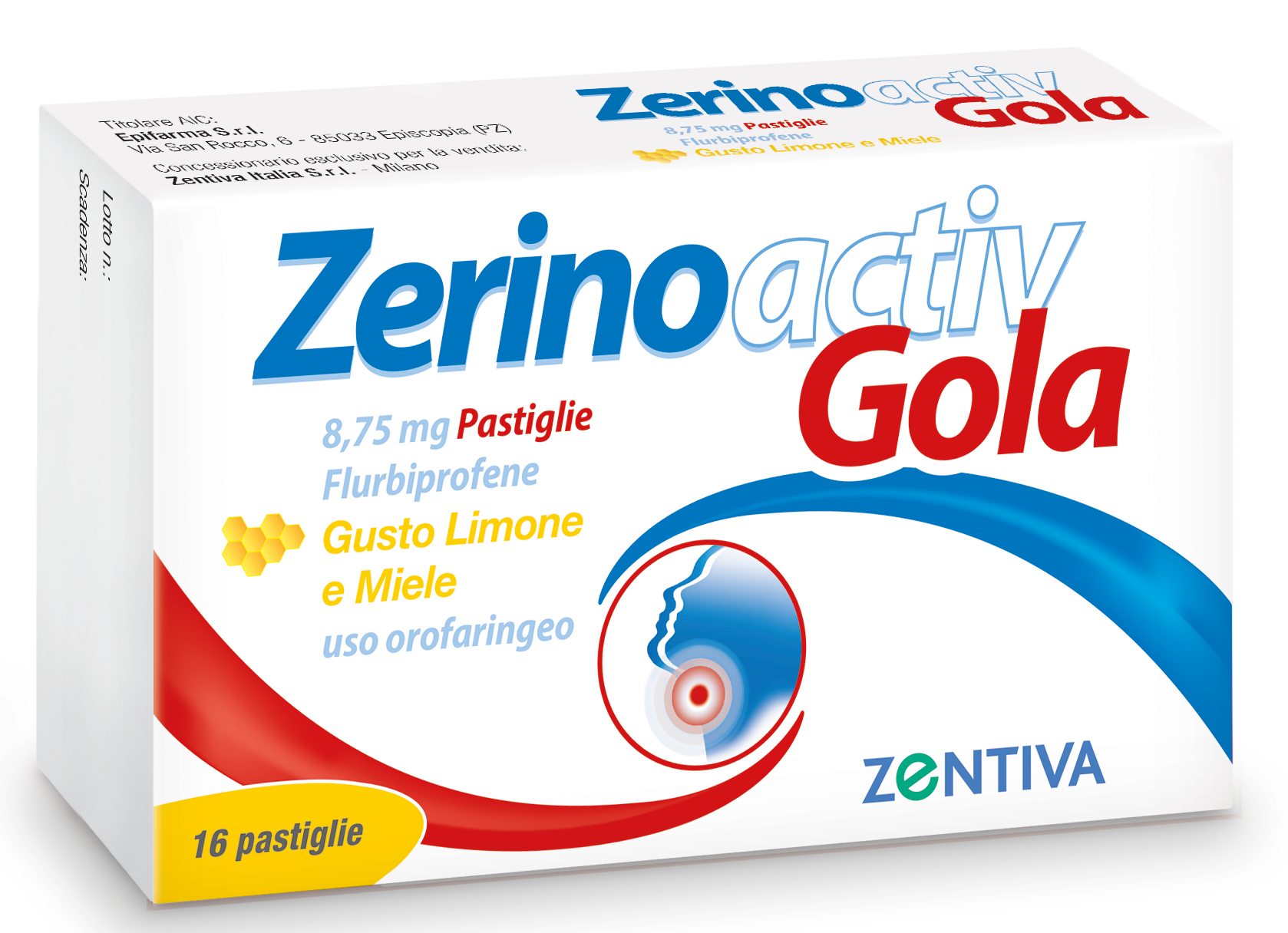 ZERINOACTIV GOLA*16PASTL LIM M - Farmacia-flash.it