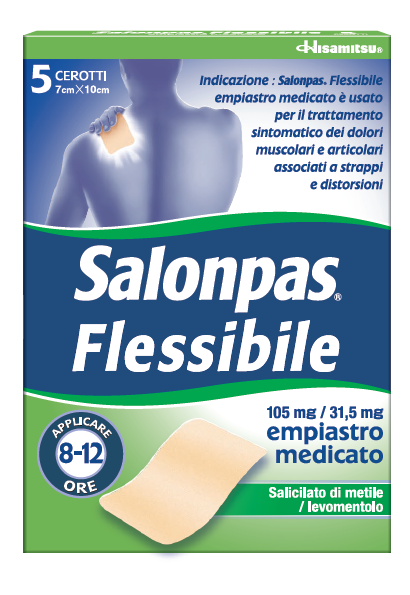 SALONPAS FLESSIBILE*5CER7x10CM - Farmacia-flash.it