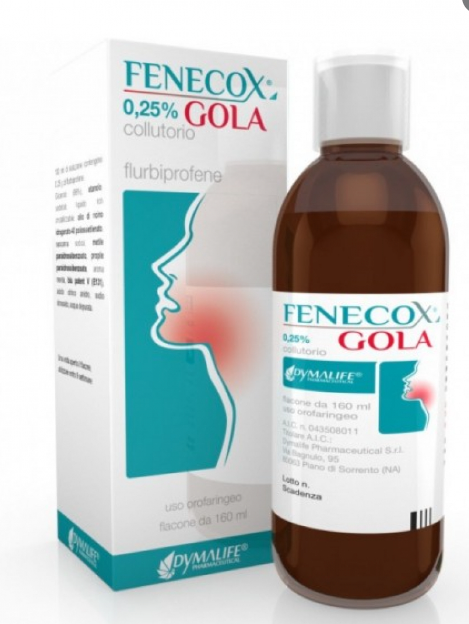 FENECOX GOLA*COLLUT 160ML0,25% - Farmacia-flash.it