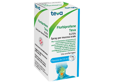 FLURBIPROFENE TE*OS SPRAY 15ML - Farmacia-flash.it