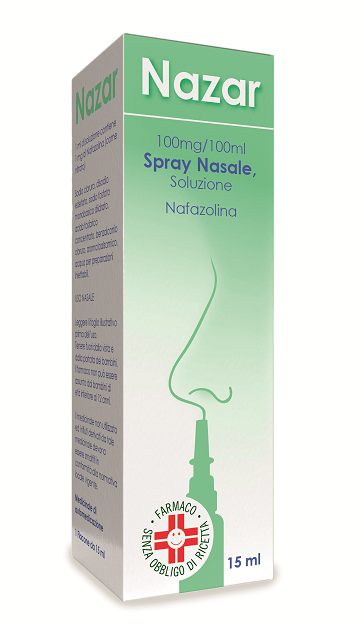 NAZAR*SPRAY NAS 15ML 100MG/100 - Farmacia-flash.it