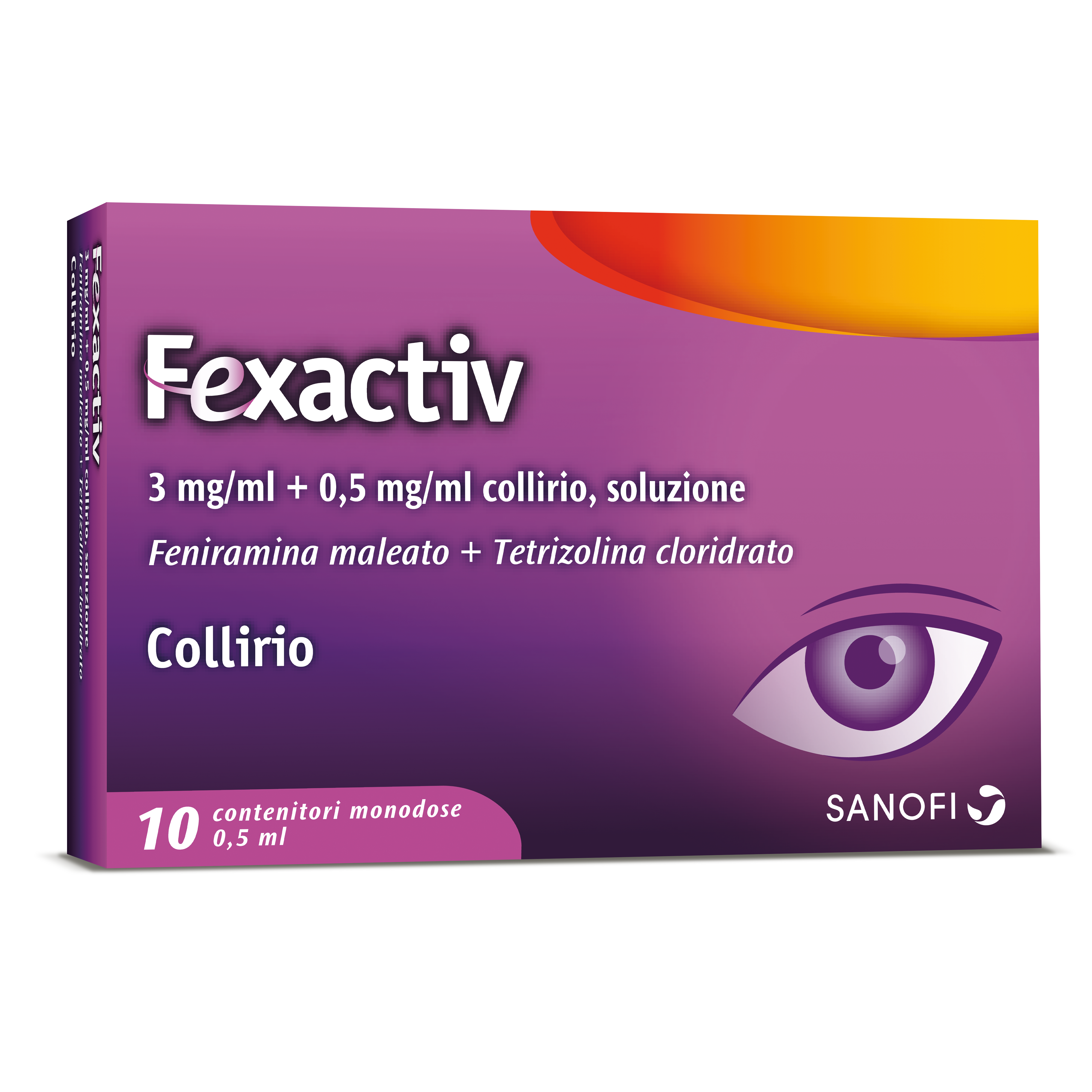FEXACTIV*COLLIRIO 10FL 0,5ML - Farmacia-flash.it