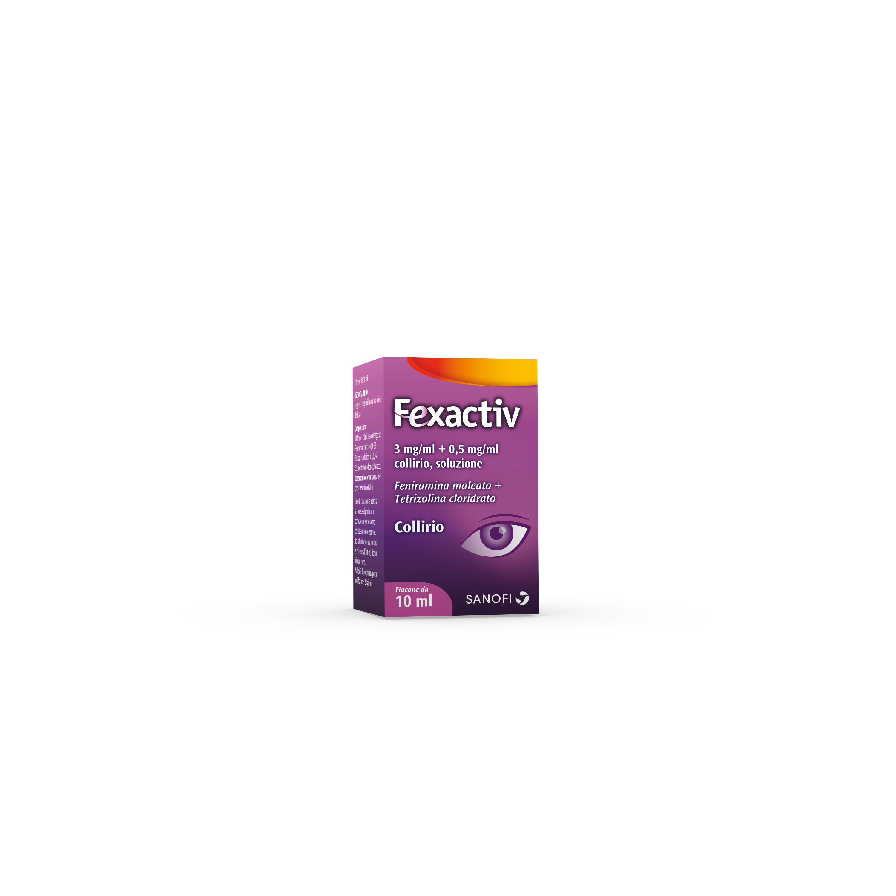 FEXACTIV*COLLIRIO 1FL 10ML - Farmacia-flash.it