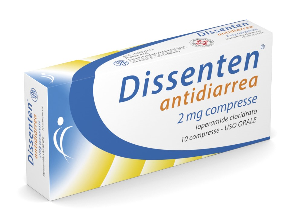 DISSENTEN ANTIDIARREA*10CPR2MG - Farmacia-flash.it