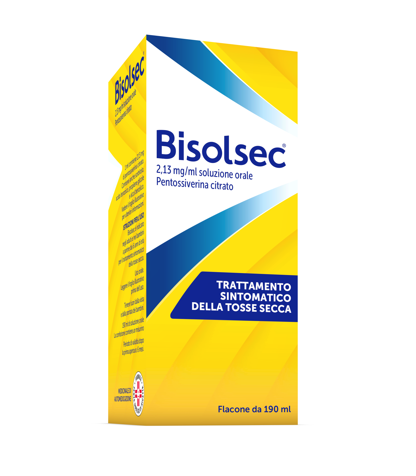 BISOLSEC*OS FL 190ML 2,13MG/ML - Farmacia-flash.it