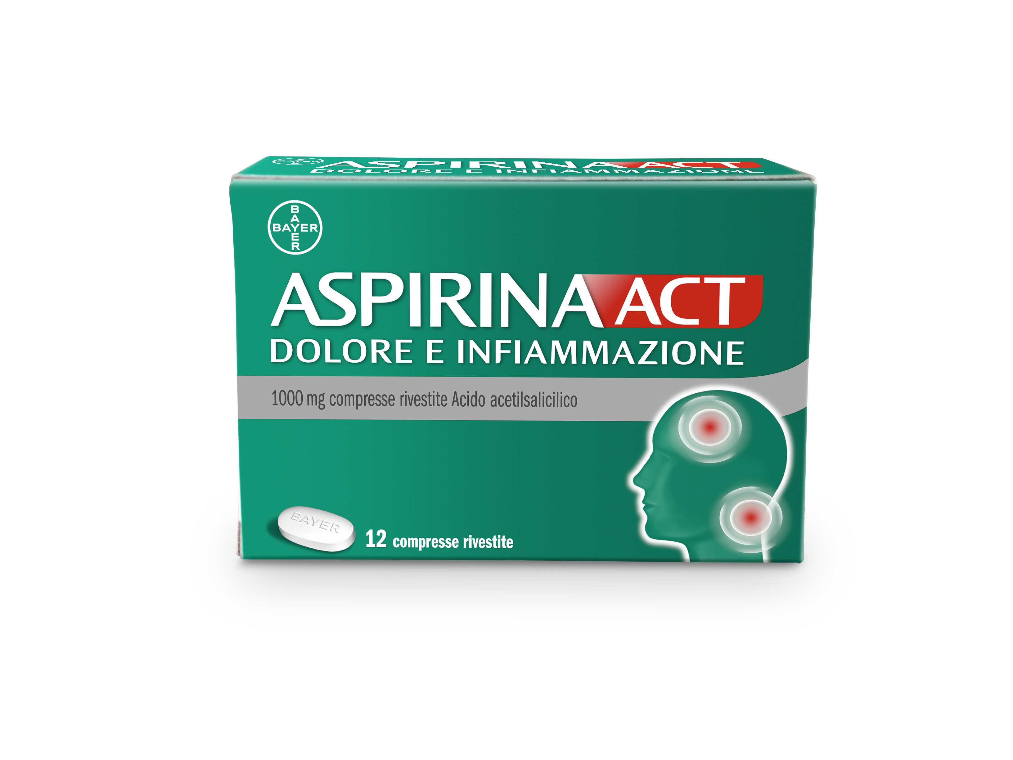 ASPIRINAACT DOL INF*12CPR 1G - Farmacia-flash.it