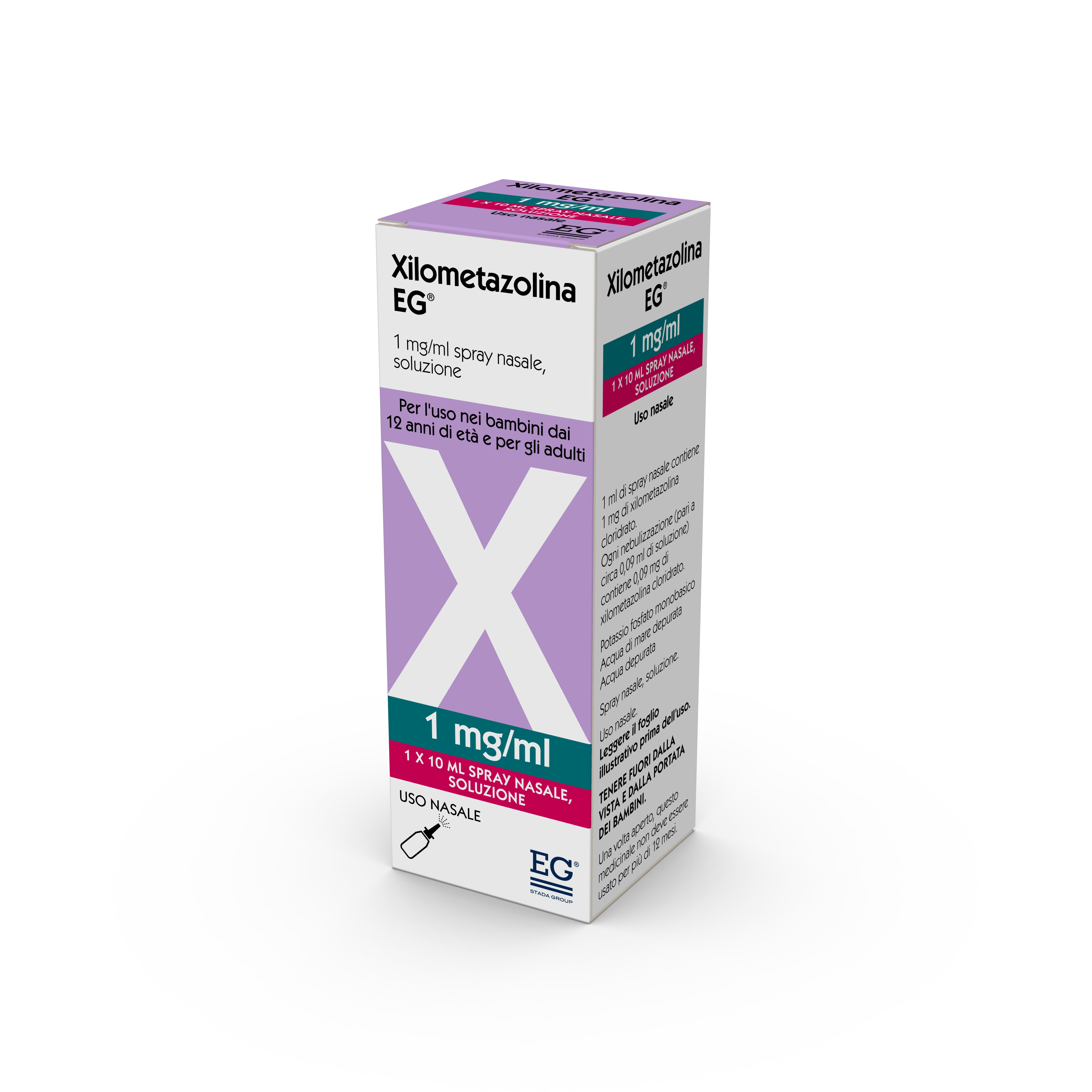 XILOMETAZOLINA EG*SPR10ML 10MG - Farmacia-flash.it