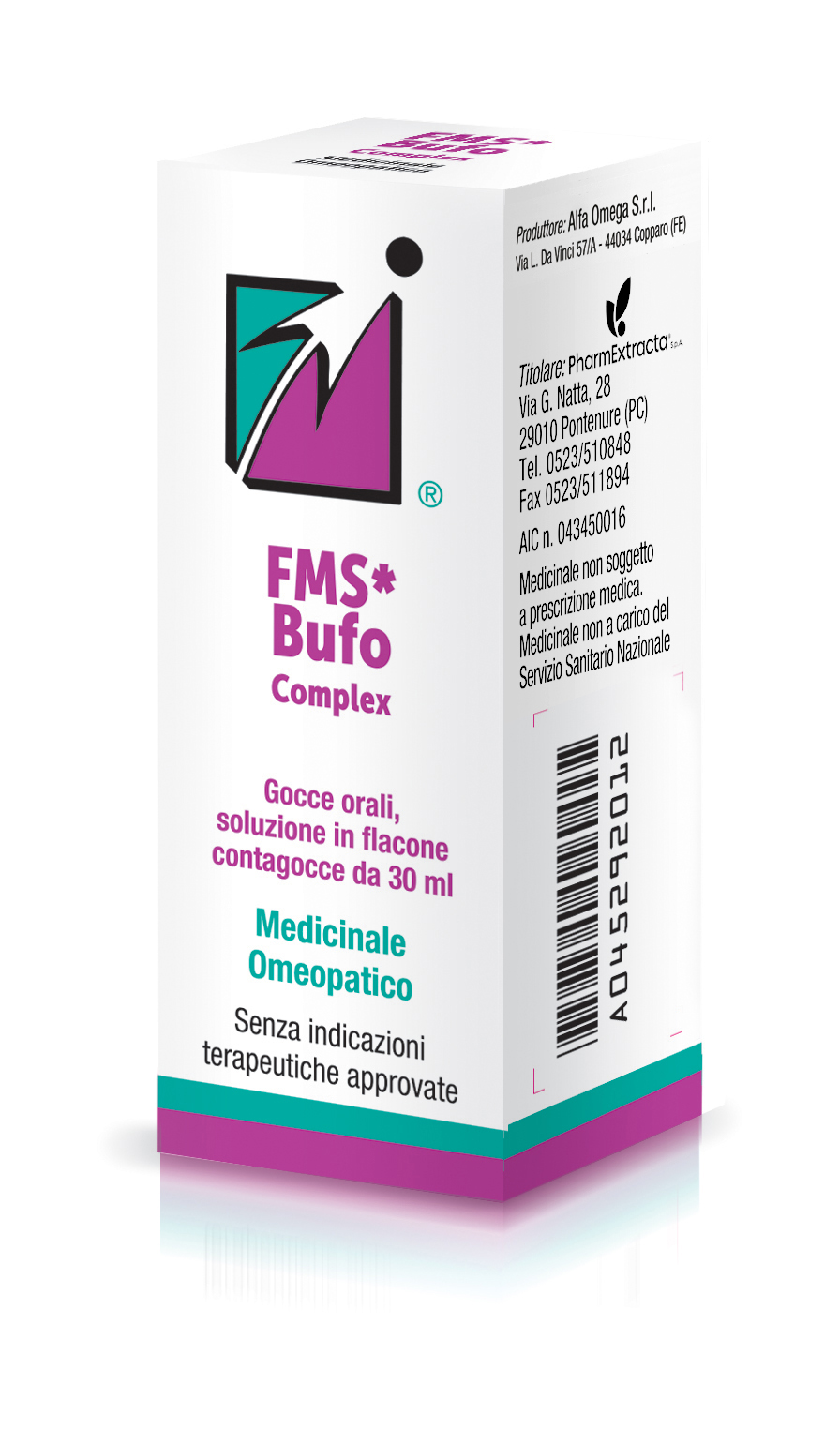 FMS BUFO COMPLEX*30ML GTT - Farmacia-flash.it
